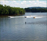 Boating races to Hannibal, Missouri